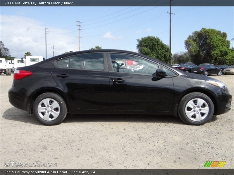 Aurora Black / Black 2014 Kia Forte LX