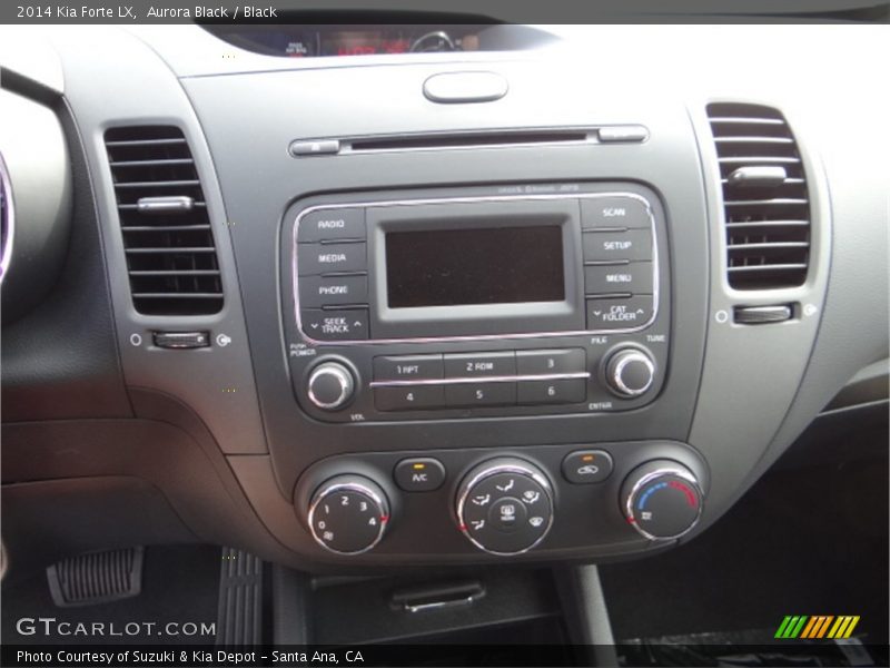 Aurora Black / Black 2014 Kia Forte LX