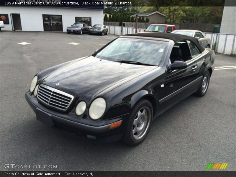 Black Opal Metallic / Charcoal 1999 Mercedes-Benz CLK 320 Convertible