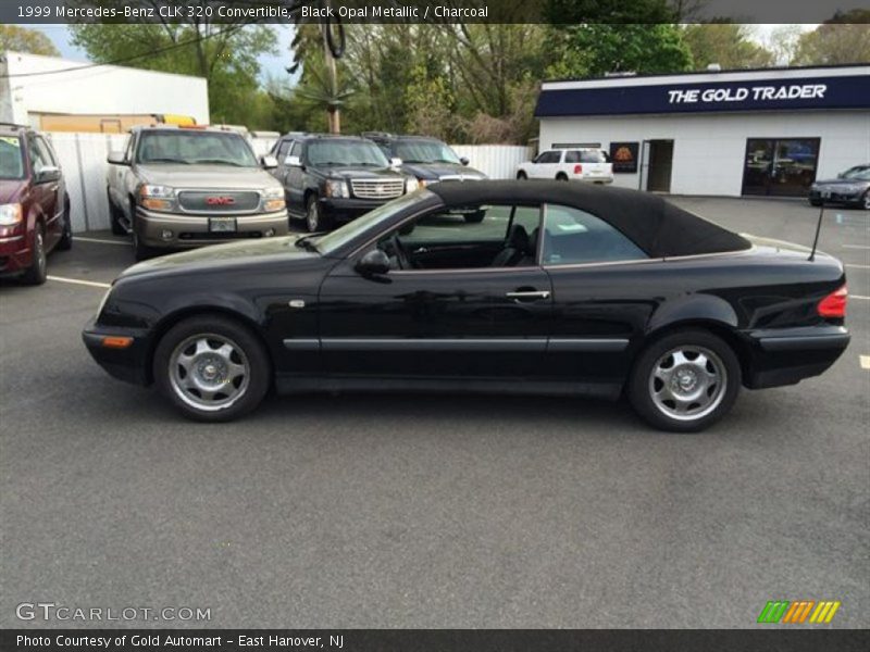 Black Opal Metallic / Charcoal 1999 Mercedes-Benz CLK 320 Convertible