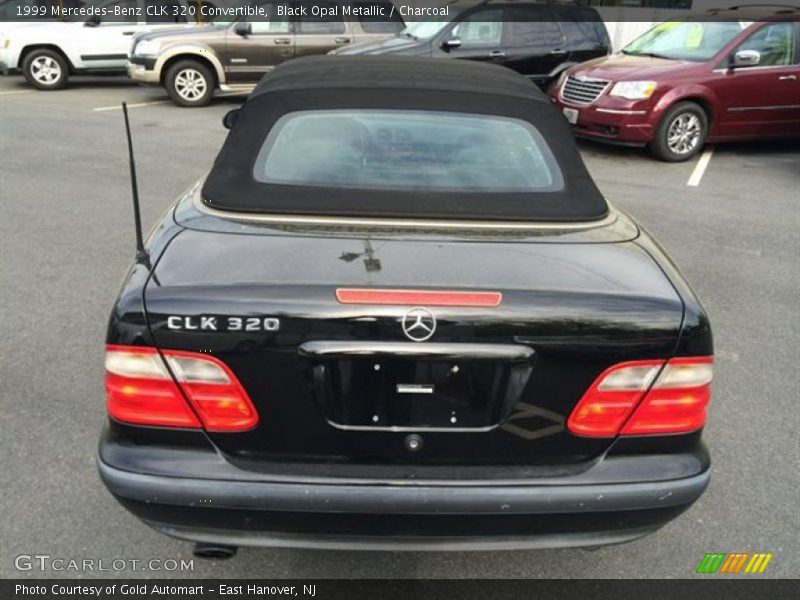 Black Opal Metallic / Charcoal 1999 Mercedes-Benz CLK 320 Convertible