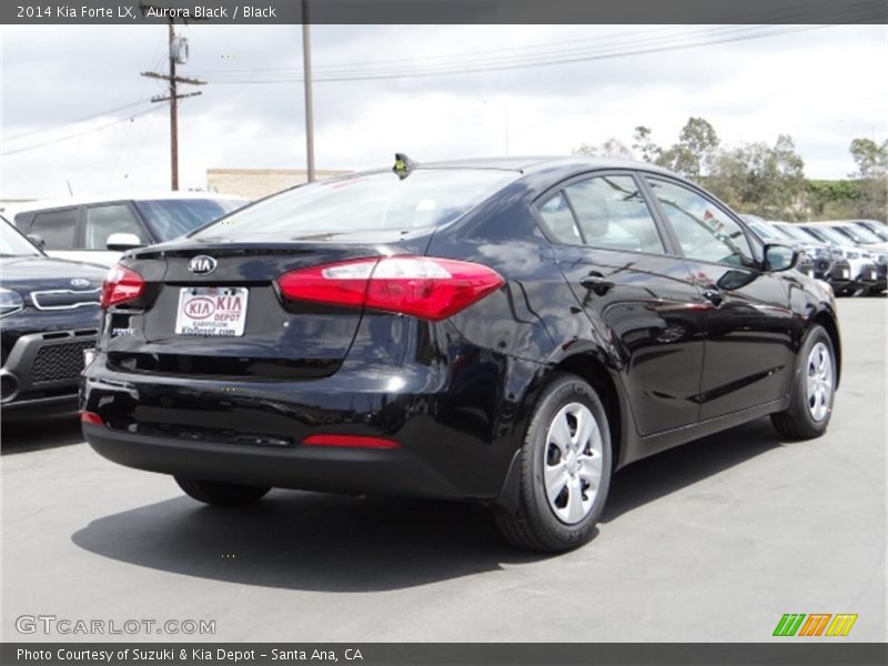 Aurora Black / Black 2014 Kia Forte LX