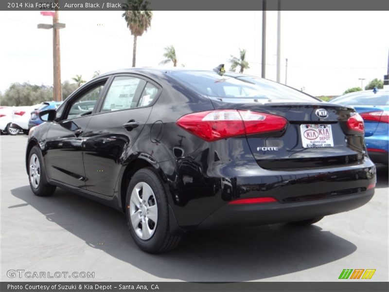 Aurora Black / Black 2014 Kia Forte LX