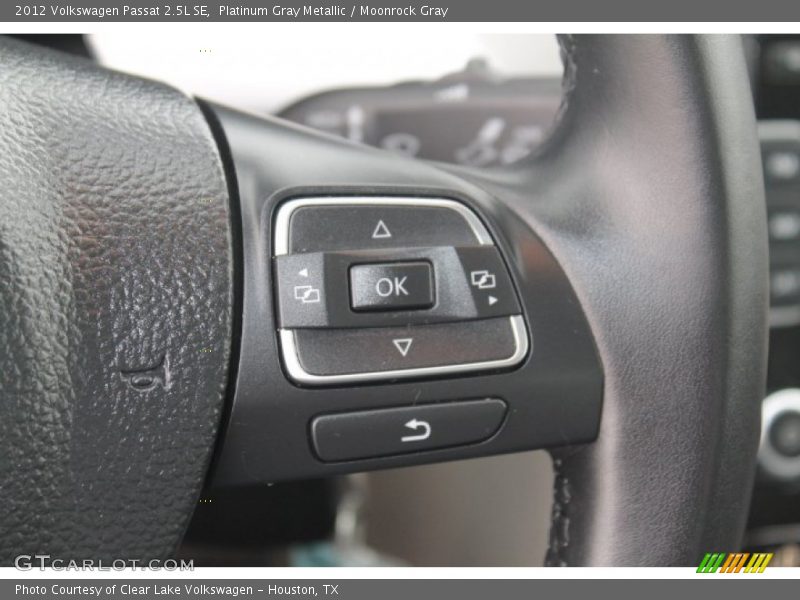 Platinum Gray Metallic / Moonrock Gray 2012 Volkswagen Passat 2.5L SE