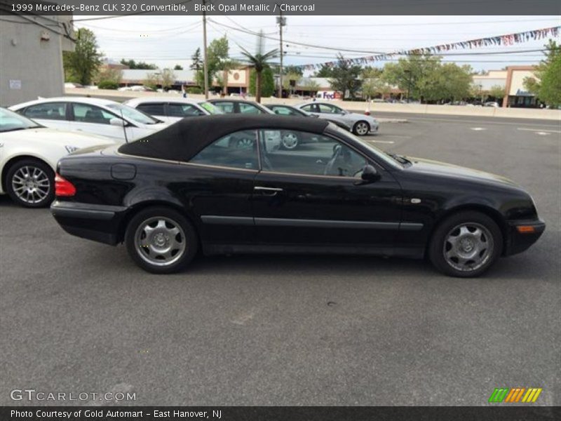 Black Opal Metallic / Charcoal 1999 Mercedes-Benz CLK 320 Convertible