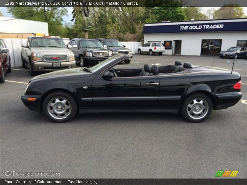 Black Opal Metallic / Charcoal 1999 Mercedes-Benz CLK 320 Convertible