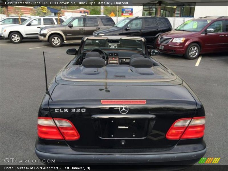 Black Opal Metallic / Charcoal 1999 Mercedes-Benz CLK 320 Convertible