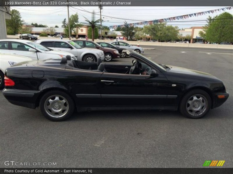 Black Opal Metallic / Charcoal 1999 Mercedes-Benz CLK 320 Convertible