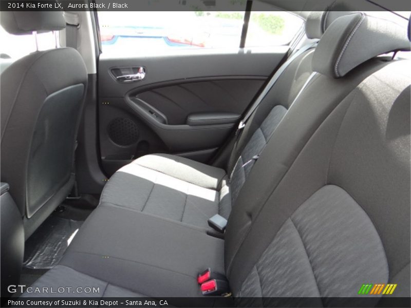 Aurora Black / Black 2014 Kia Forte LX