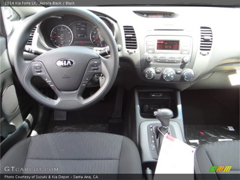 Aurora Black / Black 2014 Kia Forte LX