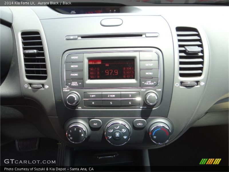 Aurora Black / Black 2014 Kia Forte LX