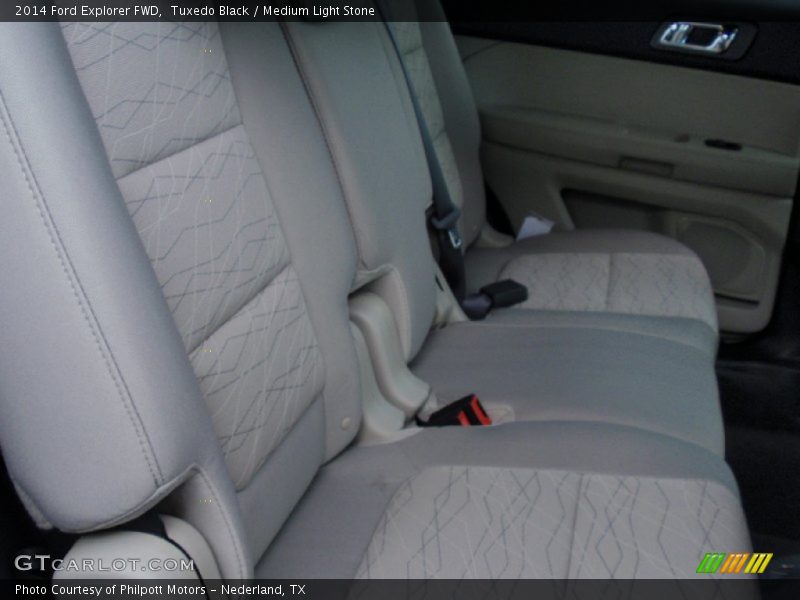 Tuxedo Black / Medium Light Stone 2014 Ford Explorer FWD