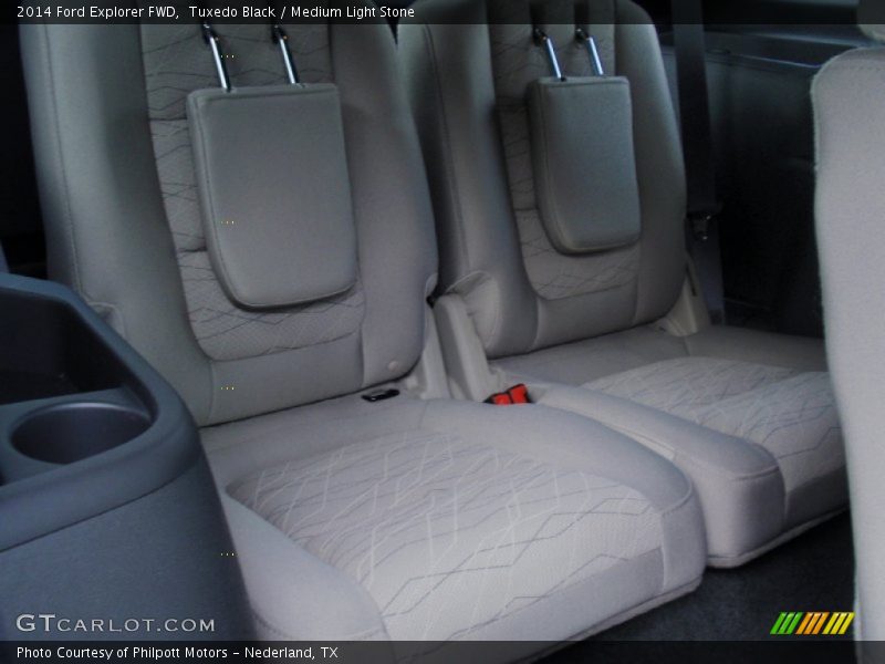 Tuxedo Black / Medium Light Stone 2014 Ford Explorer FWD