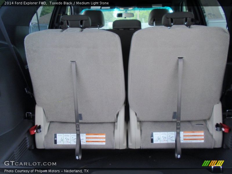 Tuxedo Black / Medium Light Stone 2014 Ford Explorer FWD