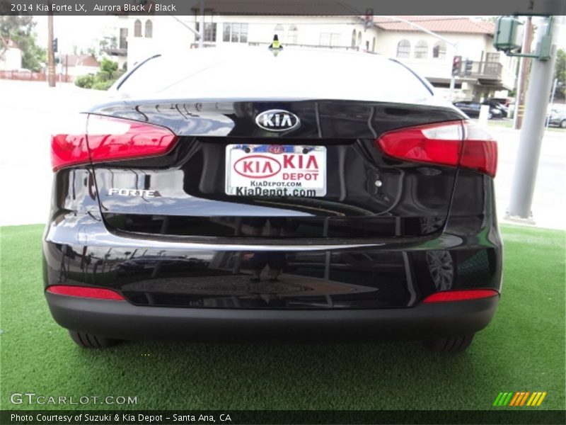 Aurora Black / Black 2014 Kia Forte LX