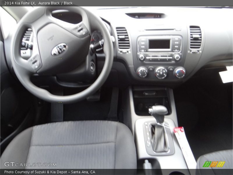 Aurora Black / Black 2014 Kia Forte LX