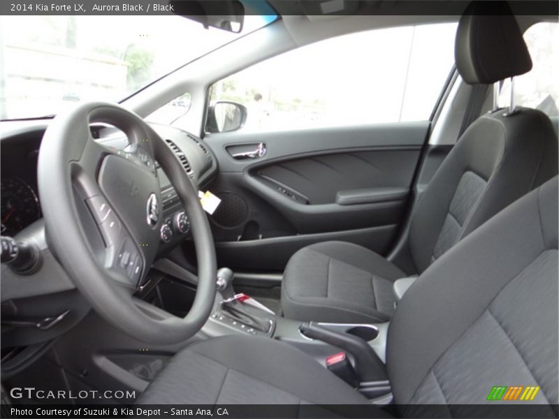 Aurora Black / Black 2014 Kia Forte LX