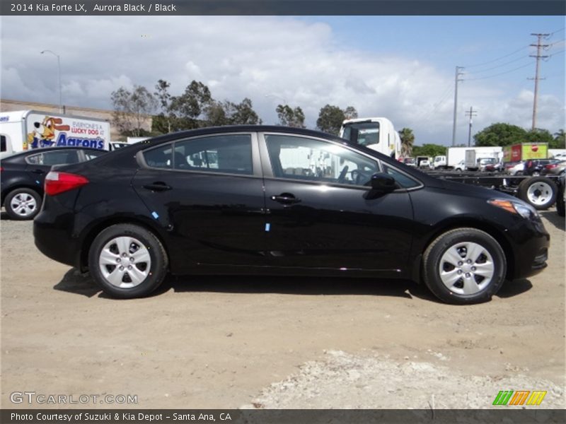 Aurora Black / Black 2014 Kia Forte LX