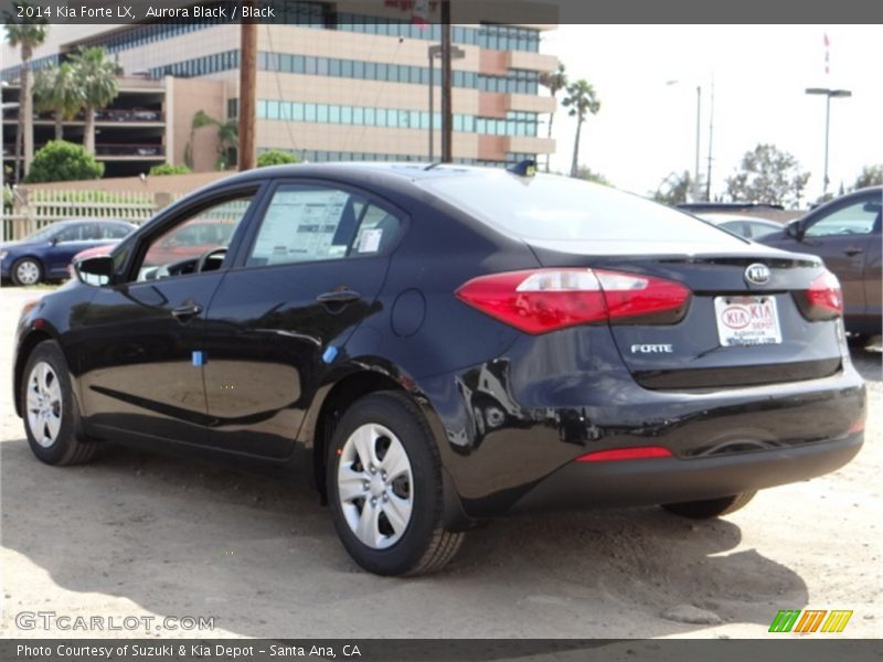 Aurora Black / Black 2014 Kia Forte LX