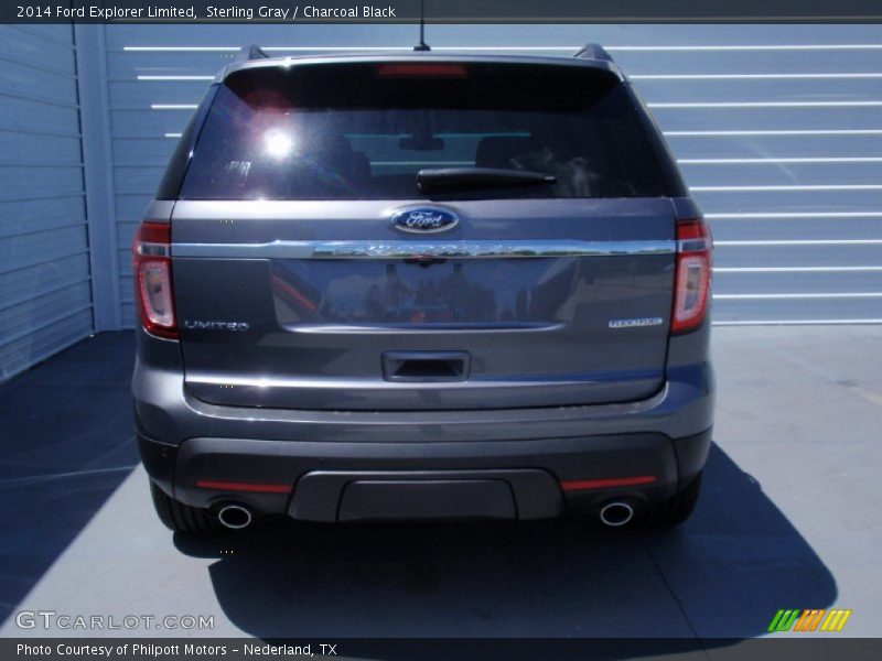 Sterling Gray / Charcoal Black 2014 Ford Explorer Limited