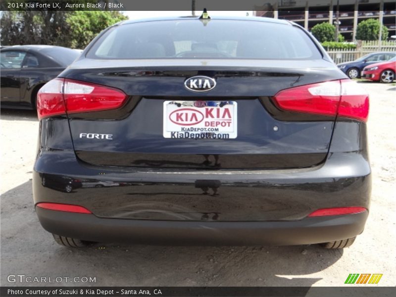 Aurora Black / Black 2014 Kia Forte LX