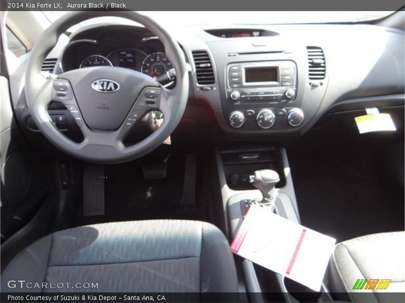 Aurora Black / Black 2014 Kia Forte LX