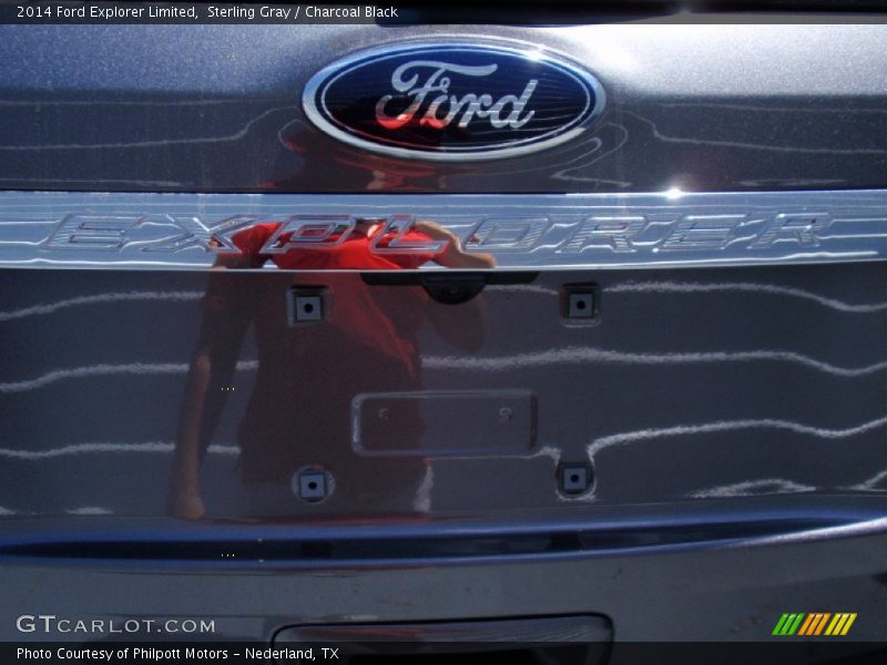 Sterling Gray / Charcoal Black 2014 Ford Explorer Limited