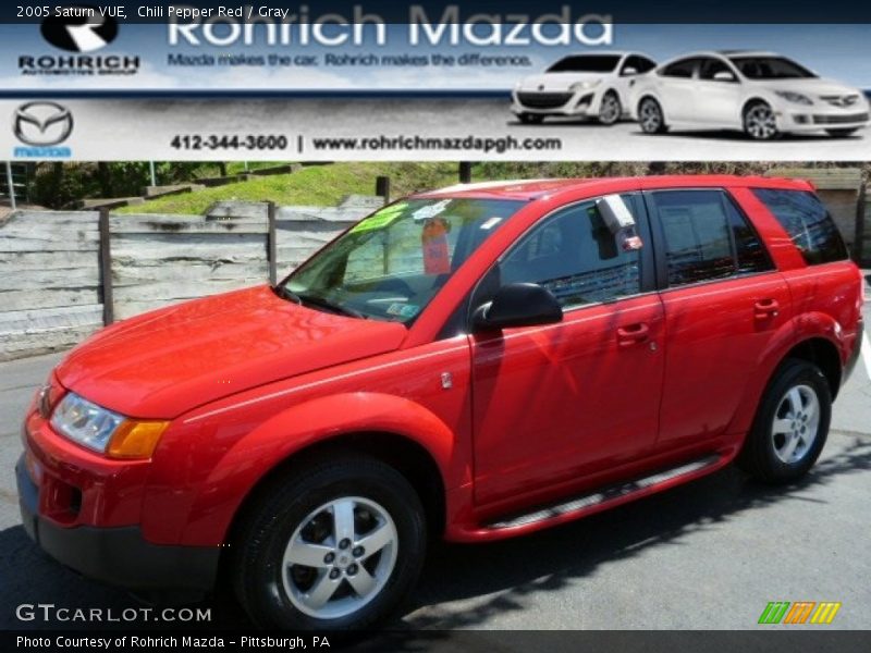 Chili Pepper Red / Gray 2005 Saturn VUE