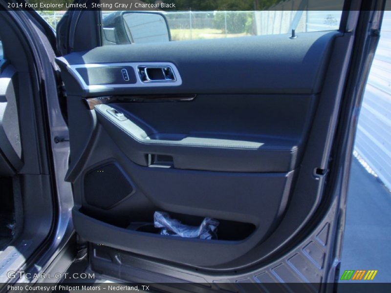 Sterling Gray / Charcoal Black 2014 Ford Explorer Limited