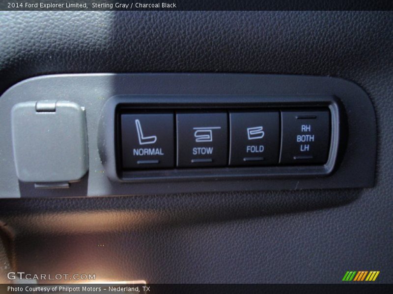Sterling Gray / Charcoal Black 2014 Ford Explorer Limited