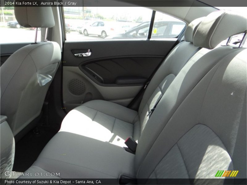 Aurora Black / Gray 2014 Kia Forte LX