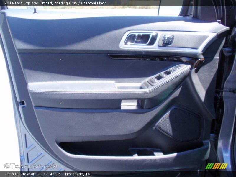 Sterling Gray / Charcoal Black 2014 Ford Explorer Limited