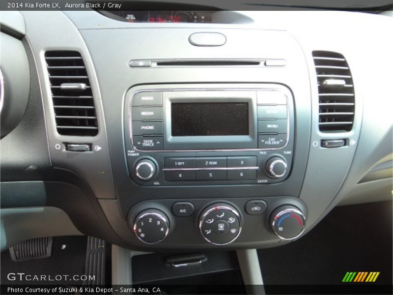 Aurora Black / Gray 2014 Kia Forte LX