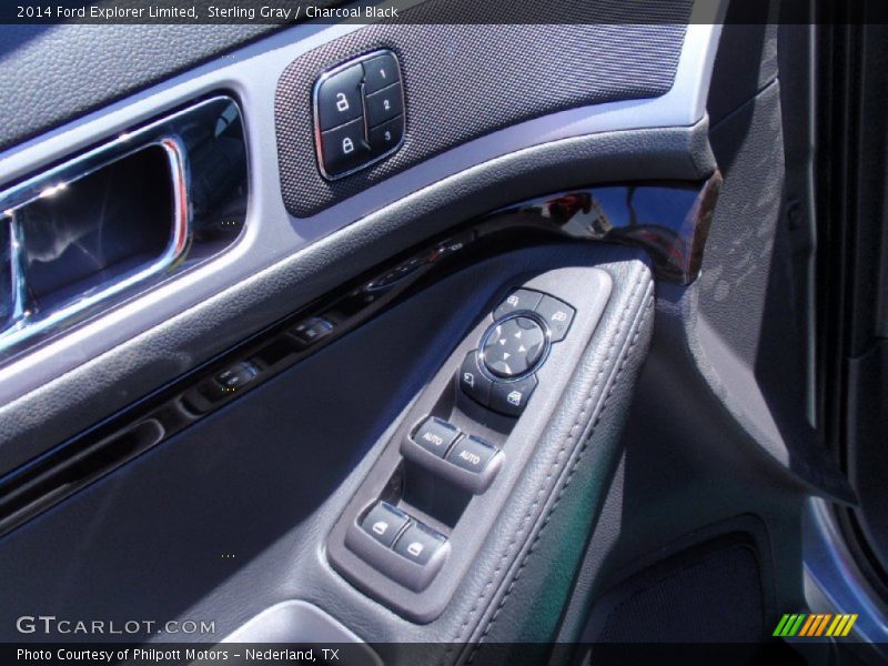 Sterling Gray / Charcoal Black 2014 Ford Explorer Limited