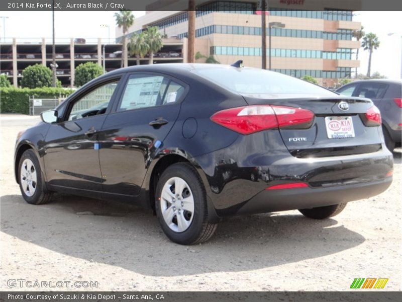 Aurora Black / Gray 2014 Kia Forte LX