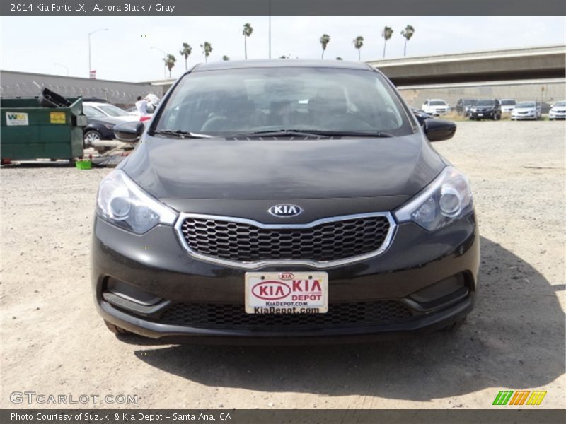 Aurora Black / Gray 2014 Kia Forte LX