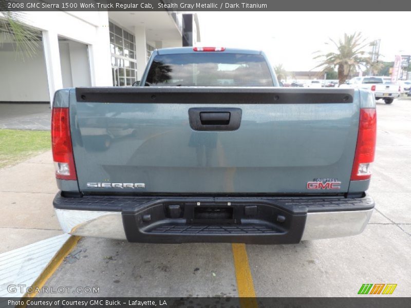 Stealth Gray Metallic / Dark Titanium 2008 GMC Sierra 1500 Work Truck Regular Cab