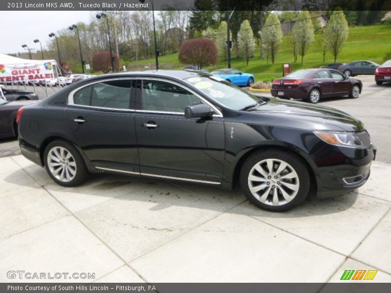 Tuxedo Black / Hazelnut 2013 Lincoln MKS AWD