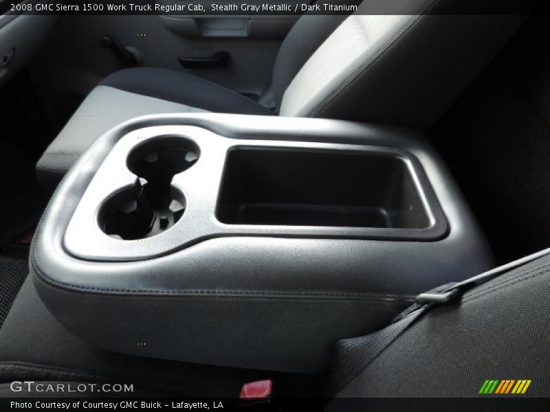 Stealth Gray Metallic / Dark Titanium 2008 GMC Sierra 1500 Work Truck Regular Cab