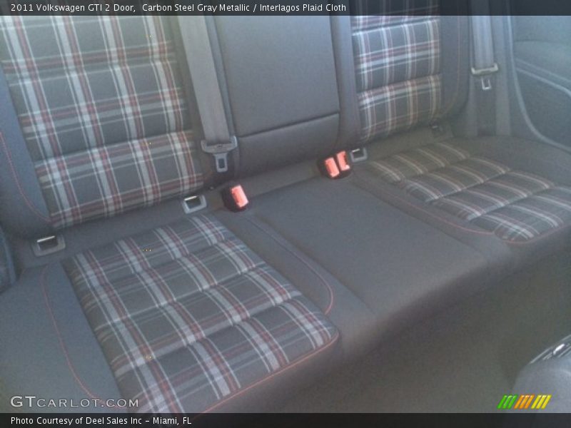 Carbon Steel Gray Metallic / Interlagos Plaid Cloth 2011 Volkswagen GTI 2 Door