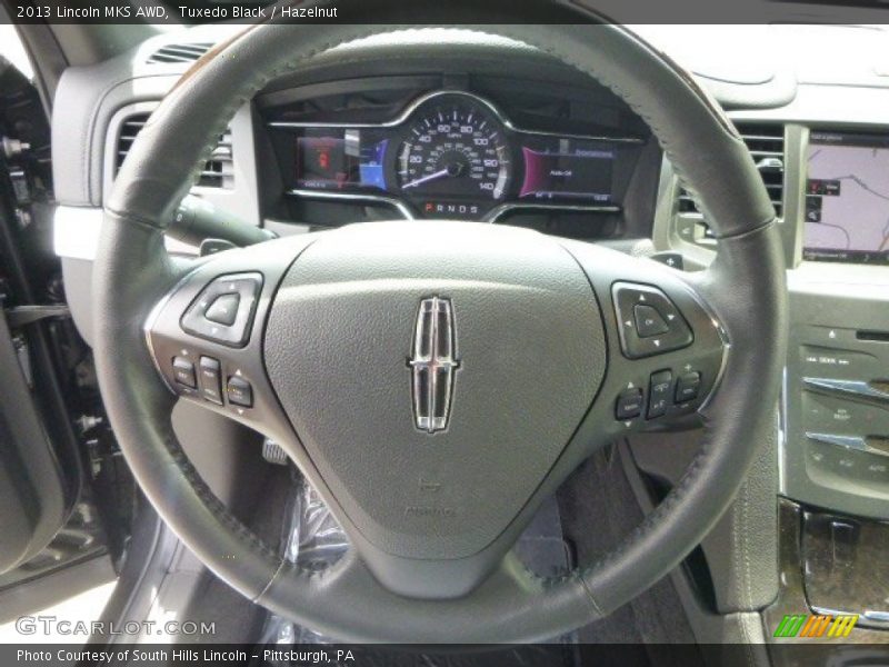 Tuxedo Black / Hazelnut 2013 Lincoln MKS AWD