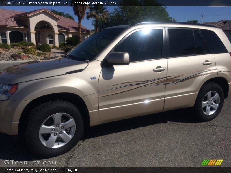 Clear Beige Metallic / Black 2006 Suzuki Grand Vitara XSport 4x4