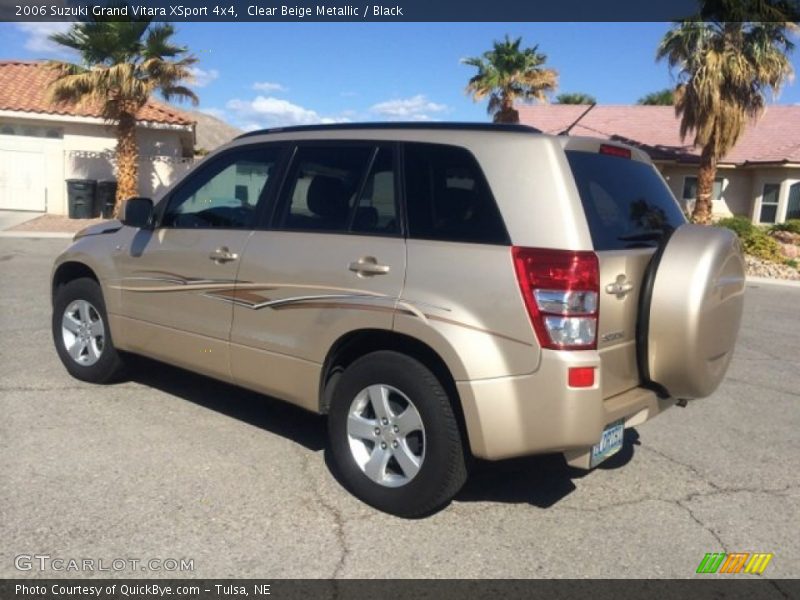 Clear Beige Metallic / Black 2006 Suzuki Grand Vitara XSport 4x4