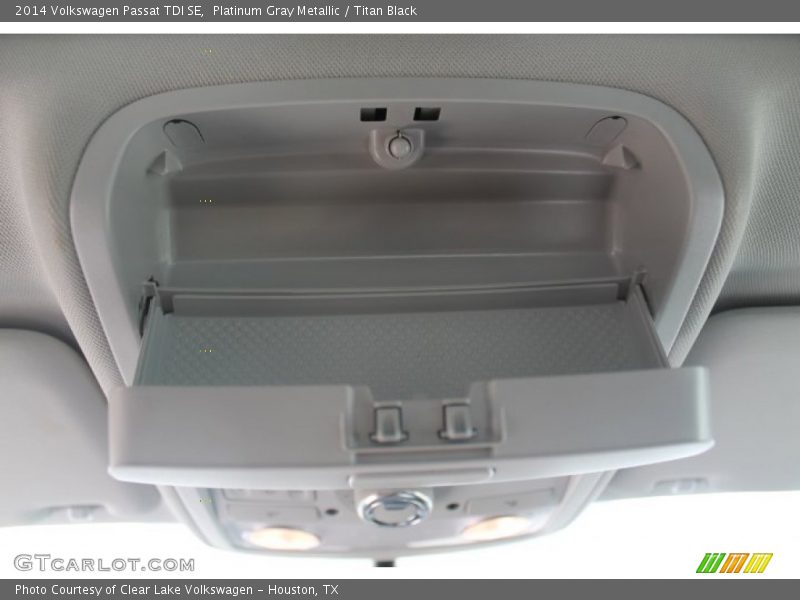 Platinum Gray Metallic / Titan Black 2014 Volkswagen Passat TDI SE