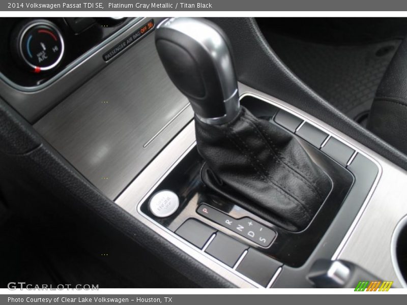 Platinum Gray Metallic / Titan Black 2014 Volkswagen Passat TDI SE