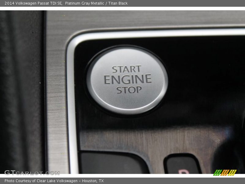Platinum Gray Metallic / Titan Black 2014 Volkswagen Passat TDI SE