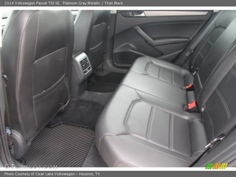 Platinum Gray Metallic / Titan Black 2014 Volkswagen Passat TDI SE