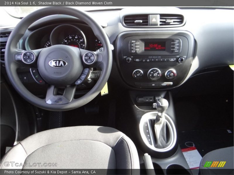 Shadow Black / Black Diamond Woven Cloth 2014 Kia Soul 1.6