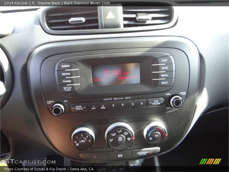 Shadow Black / Black Diamond Woven Cloth 2014 Kia Soul 1.6
