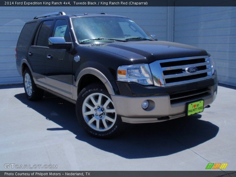 Tuxedo Black / King Ranch Red (Chaparral) 2014 Ford Expedition King Ranch 4x4